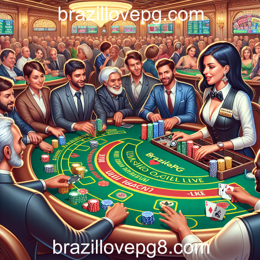 A Experiência Emocionante do Cassino Ao Vivo no Brazillovepg.com